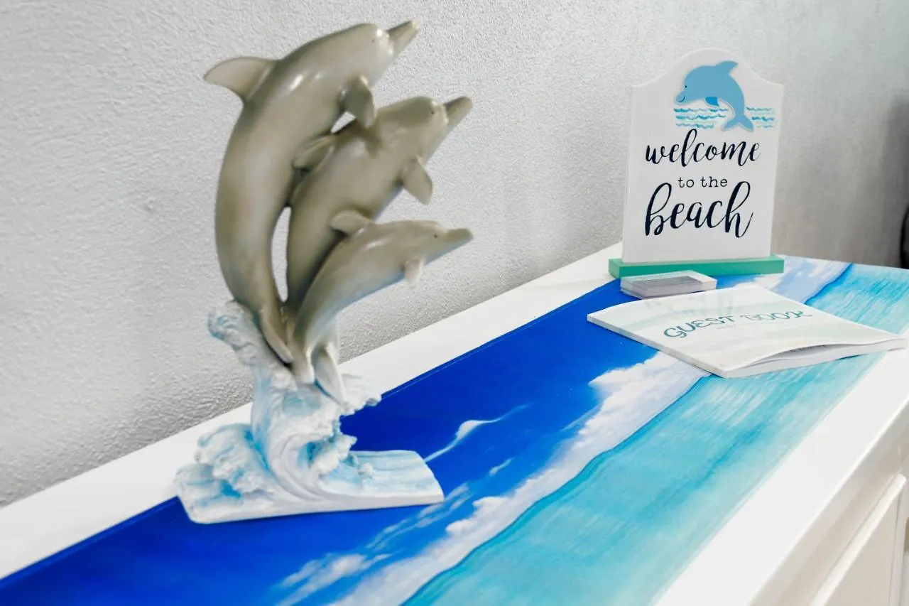 Dolphin Island Beachfront Condo Private Balcony Panama City Beach Lägenhet