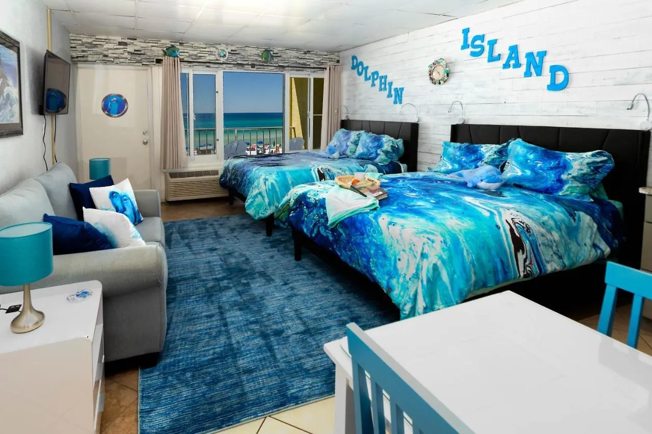 Dolphin Island Beachfront Condo Private Balcony Panama City Beach