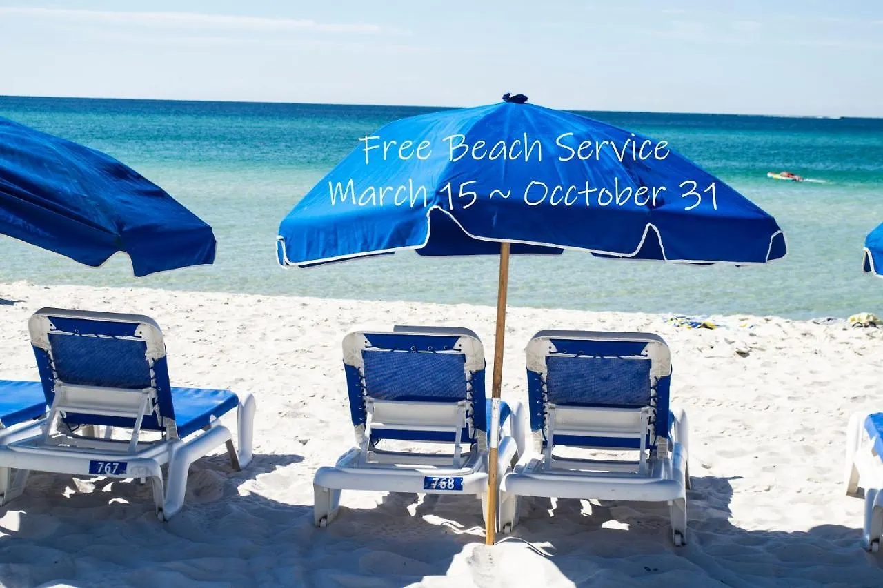 Dolphin Island Beachfront Condo Private Balcony Panama City Beach Apartment